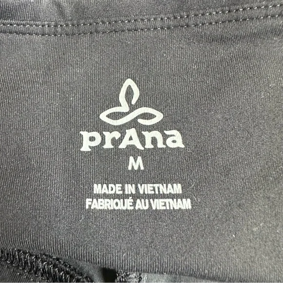 prAna Summit Joggers Black Size Medium Women’s Active Hiking Pants Athleisure - Picture 11 of 12